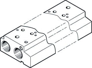 Festo - Bevestiging vastpunt vabmc712gg187