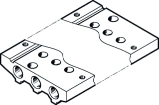Festo - Bevestiging vastpunt vabml110asm57