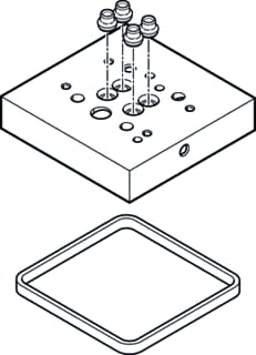 Festo - Bevestiging vastpunt cpv10vip21/8c