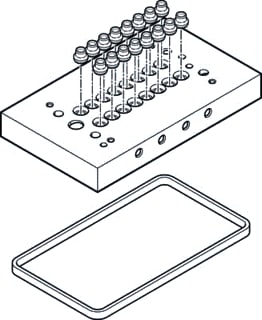 Festo - Bevestiging vastpunt cpv10vip81/8c