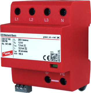 DEHN - DEHNshield Gecombineerde afleider energietech. Dsh B Tns 255 Fm