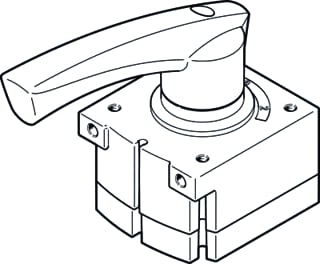 Festo - Persluchtkraan vherhb43ebg12