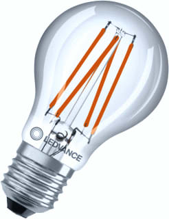 Ledvance - LED-lamp Cla Sens 7.3W827 Fil E27