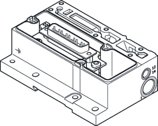 Festo - Bevestiging vastpunt vmpa1mpmepleu