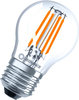 Ledvance - LED-lamp Cl P 5.5W 827 Fil Cl E27