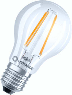 Ledvance - LED-lamp cla di 4.8w827 fil cl e27