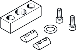 Festo - Bevestiging vastpunt vabfp5p1a3g38
