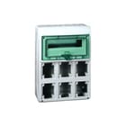 Schneider Electric - Mureva Enclosure Mini Groepenkast, leeg Kaedra Combi 12 Mod 6
