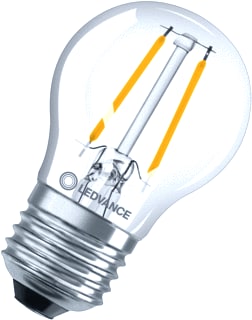 Ledvance - LED-lamp cl p 2.5w 827 fil cl e27
