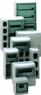 Schneider Electric - Mureva Enclosure Mini Groepenkast, leeg Kaedra Combi 16 Mod 2