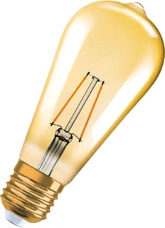Ledvance - LED-lamp Vint 22 2.5W 2400K E27