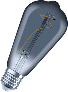 Ledvance - LED-lamp vint 10 3.4w 1800k e27