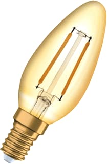 Ledvance - LED-lamp Vint 12 1.5W 2400K E14