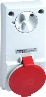 Schneider Electric - PK CEE-cont.doos uitschak.baar, bevei. wcd cee inb vergr 16a 4p