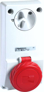 Schneider Electric - PK CEE-cont.doos uitschak.baar, bevei. wcd cee inb vergr 16a 5p