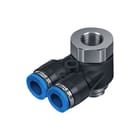 Festo - Fitting met 4 aansluitingen Qsytf-G3/8-10