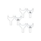 REHAU - RAUTOOL Persbek/persketting v persfitting prsbekset l1 16-20-25