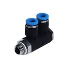 Festo - Fitting met 4 aansluitingen Qslv2-G3/8-10