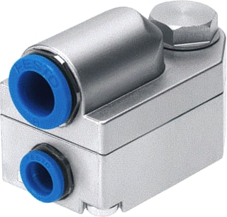 Festo - Ontluchtingsafsluiter hand vbqf-d-g18-q6