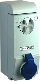 Schneider Electric - PK CEE-cont.doos uitschak.baar, bevei. Wcd Cee 32A 3P 220V