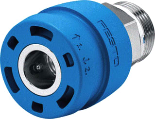 Festo - Fitting met 2 aansluitingen fitting 2 8059266
