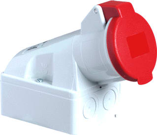 Schneider Electric - PK CEE-wandcontactdoos Wcd Cee 32A 5P 400V