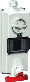 Schneider Electric - PK CEE-cont.doos uitschak.baar, bevei. Wcd Cee 32A 5P 400V 6H