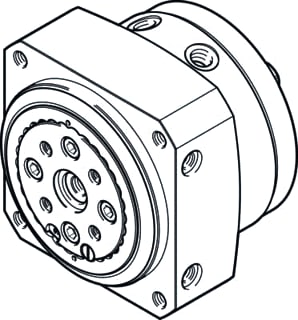 Festo - Pneumatic cylinder dsm-40-270-hd-a-b