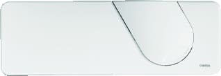 Wisa - 2100 Top Bedieningsplaat spoelsysteem Afdekplaat W2102 Wit