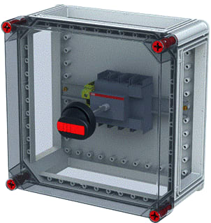 ABB - VMS Schakelaarkast Lastsch Vf33Ht-S125/4