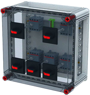 ABB - VMS Schakelaarkast lastsch vf33ho-s5x40/4