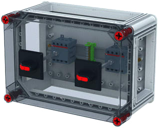 ABB - VMS Schakelaarkast lastsch vf32ho-s2x63/4