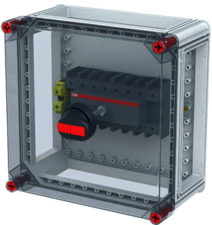 ABB - VMS Schakelaarkast omschak vf33ht-c63/4