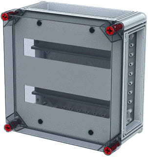 ABB - VMS Installatiekast leeg Lege Kast Vf33Hp-D2