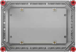 ABB - VMS Installatiekast leeg 32 Lege Kst Trnsp Dksl