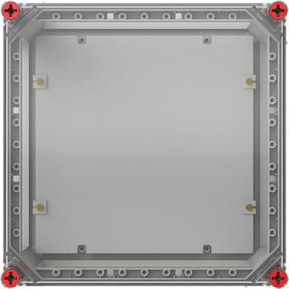 ABB - VMS Installatiekast leeg 33 Lege Kst Trnsp Dksl