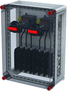 ABB - VMS Schakelveilighedenkast lastsch vf43vt-sh2x63/4t