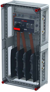 ABB - VMS Schakelveilighedenkast lastsch vf63vt-sh160/3t
