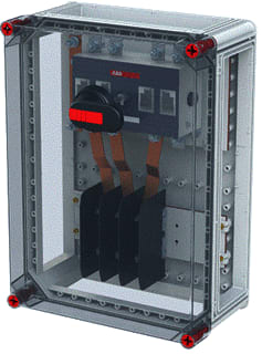ABB - VMS Schakelveilighedenkast lastsch vf43vt-sh160/3t