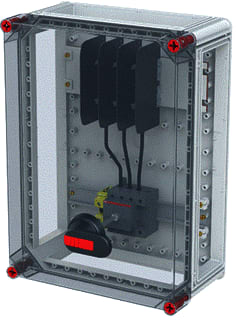 ABB - VMS Schakelveilighedenkast lastsch vf43vt-sh63/4b