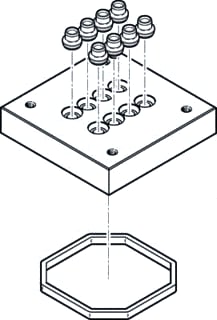 Festo - Bevestiging vastpunt cpv10vip4m7d