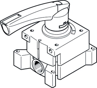 Festo - Persluchtkraan vherphb43em5