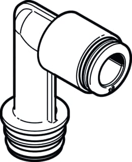 Festo - Fitting met 2 aansluitingen qspllkg20-10