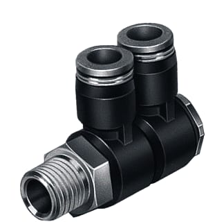 Festo - Fitting met 4 aansluitingen Qslv2-1/4-10