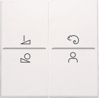 Niko - Bed.element / centr.pl. schakelmat. 101-90002