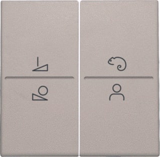 Niko - Bed.element / centr.pl. schakelmat. 102-90002