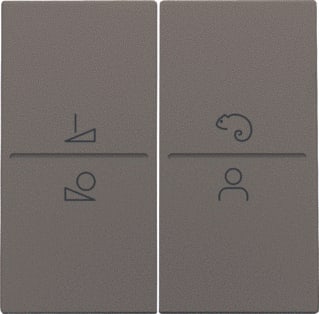 Niko - Bed.element / centr.pl. schakelmat. 123-90002