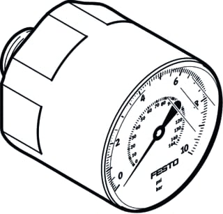 Festo - Drukverschilmanometer 132340