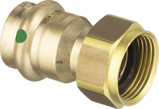 Viega - Sanpress Fitting met 2 aansluitingen schr.kopp 35x1 1/4 2263