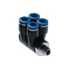 Festo - Fitting met 4 aansluitingen Qslv4-1/4-8